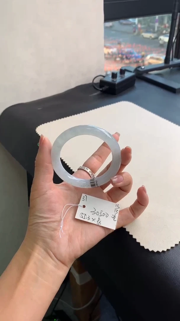 未镶嵌手镯翡翠翡翠手镯#37 圈口55