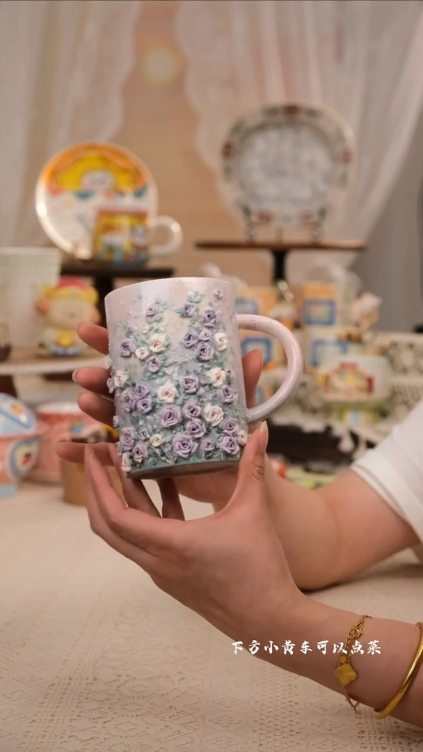 景德镇手工手绘创意设计款陶瓷