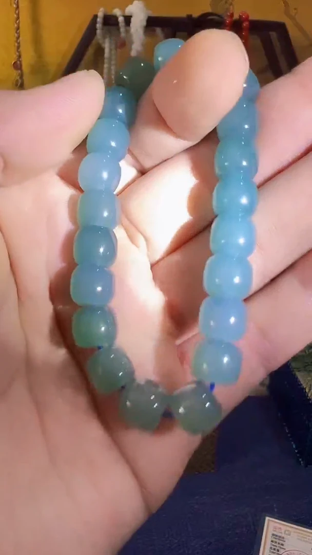 【闪购商品】翡翠挂件未镶嵌南水 单圈 (飞铃文玩)