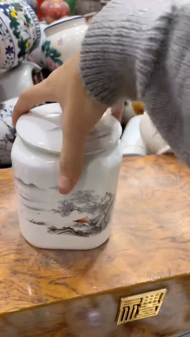 摆件茶叶罐密封罐储存罐