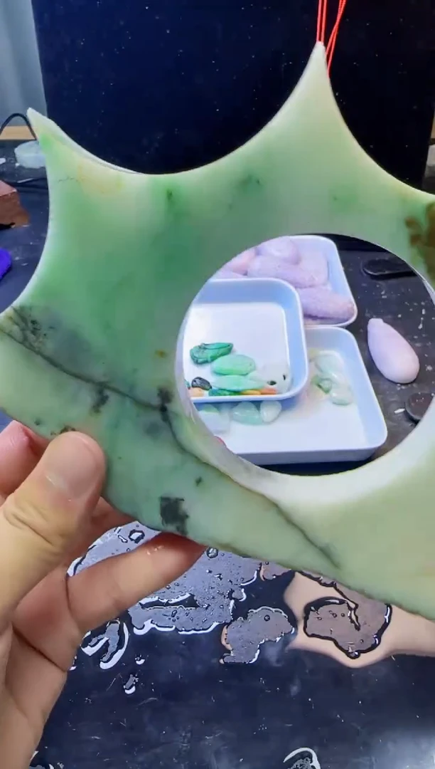 颈饰未镶嵌翡翠013天然A货翡翠