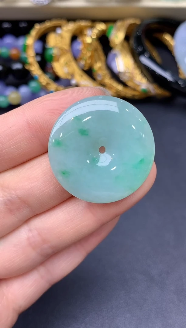 颈饰未镶嵌翡翠102-雪姐翡翠天天见