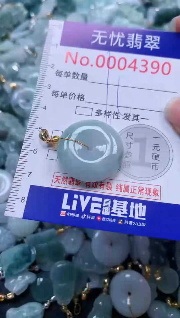 颈饰未镶嵌翡翠4390