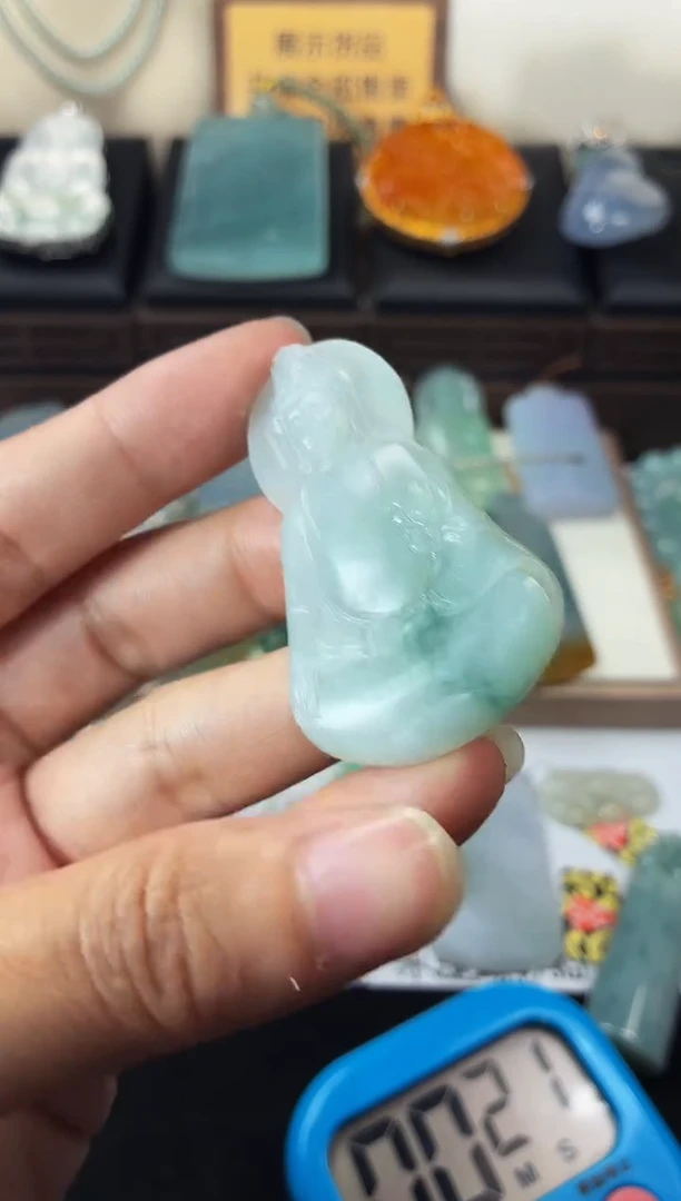 未镶嵌定制翡翠小***?3332毛货不退不换