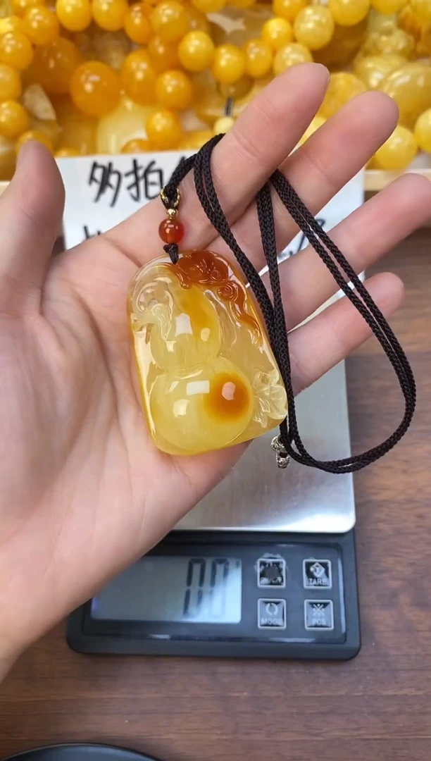裸石琥珀未镶嵌天然琥珀蜜蜡