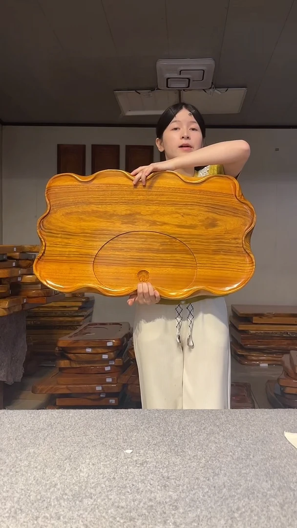 实木茶盘 一物一拍(配件一号链接）