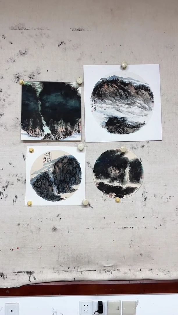 纸本1徐寒老师国画作品