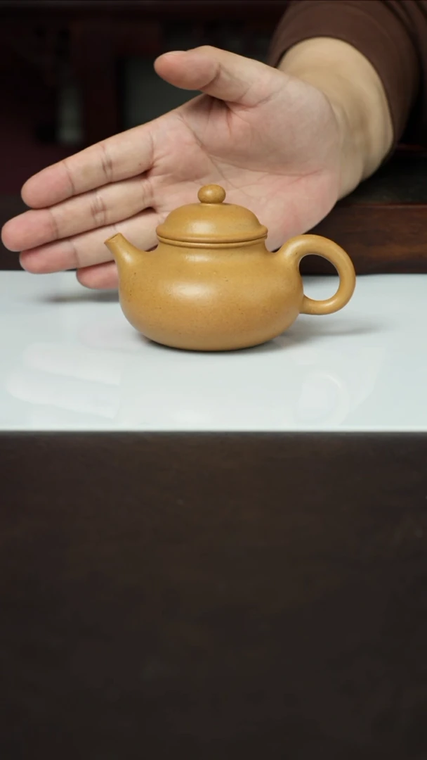 【闪购商品】紫砂茶壶黄金段容天预售