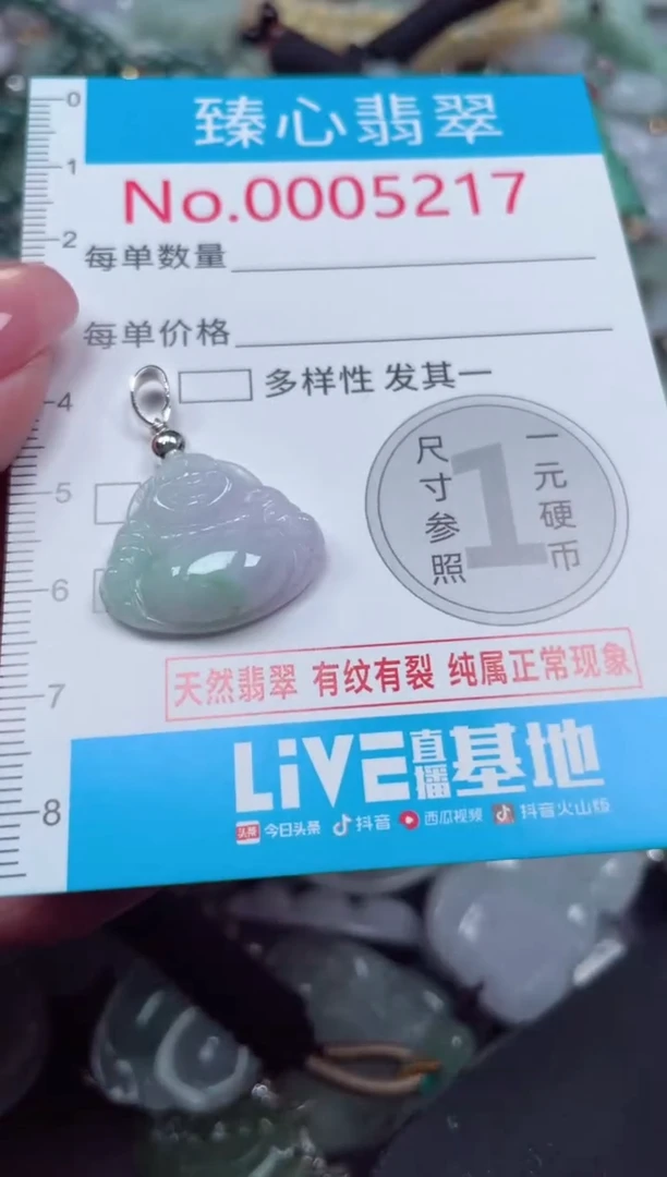 颈饰未镶嵌翡翠5217