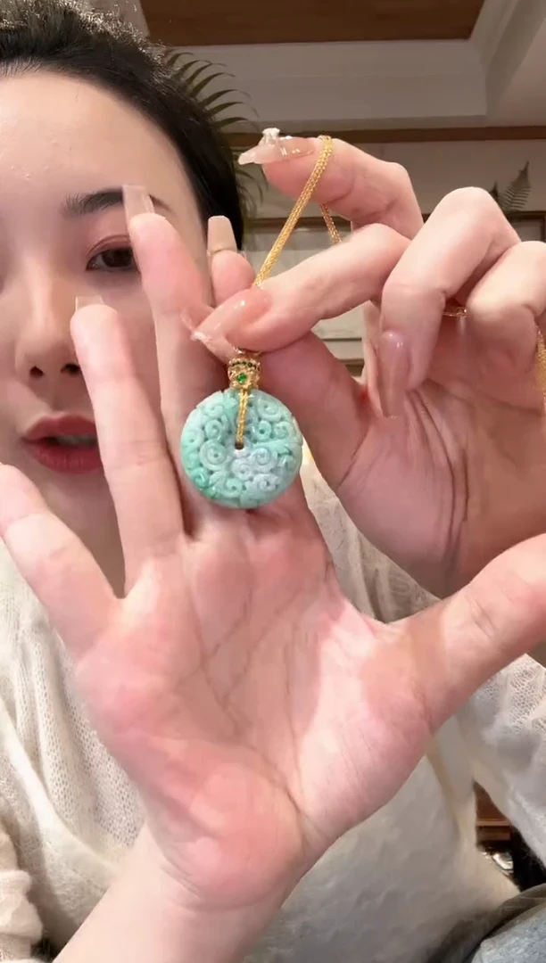 【闪购商品】翡翠颈饰未镶嵌国风