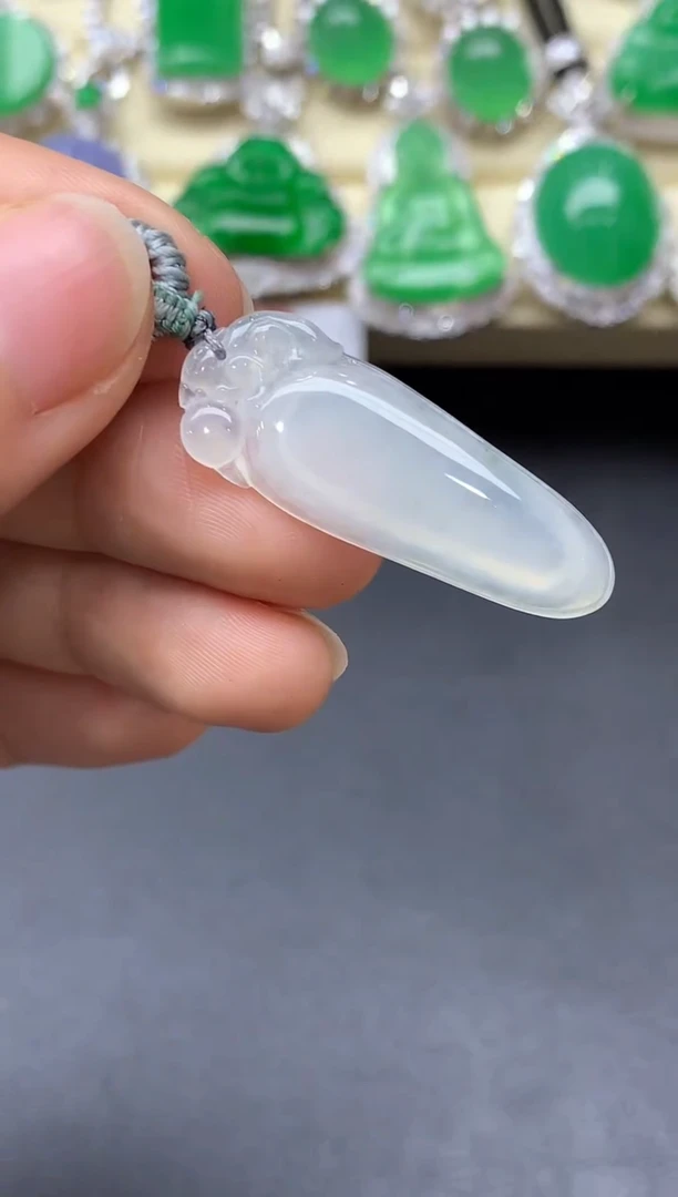 颈饰未镶嵌翡翠19-中国好珍宝