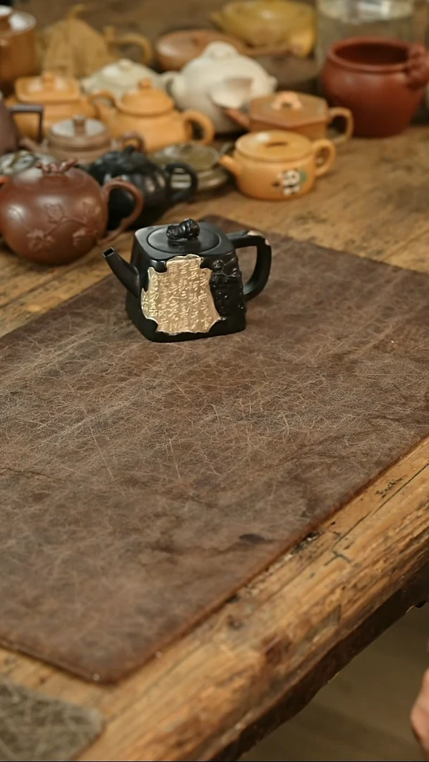 茶壶紫砂黑悟空紫砂150毫升