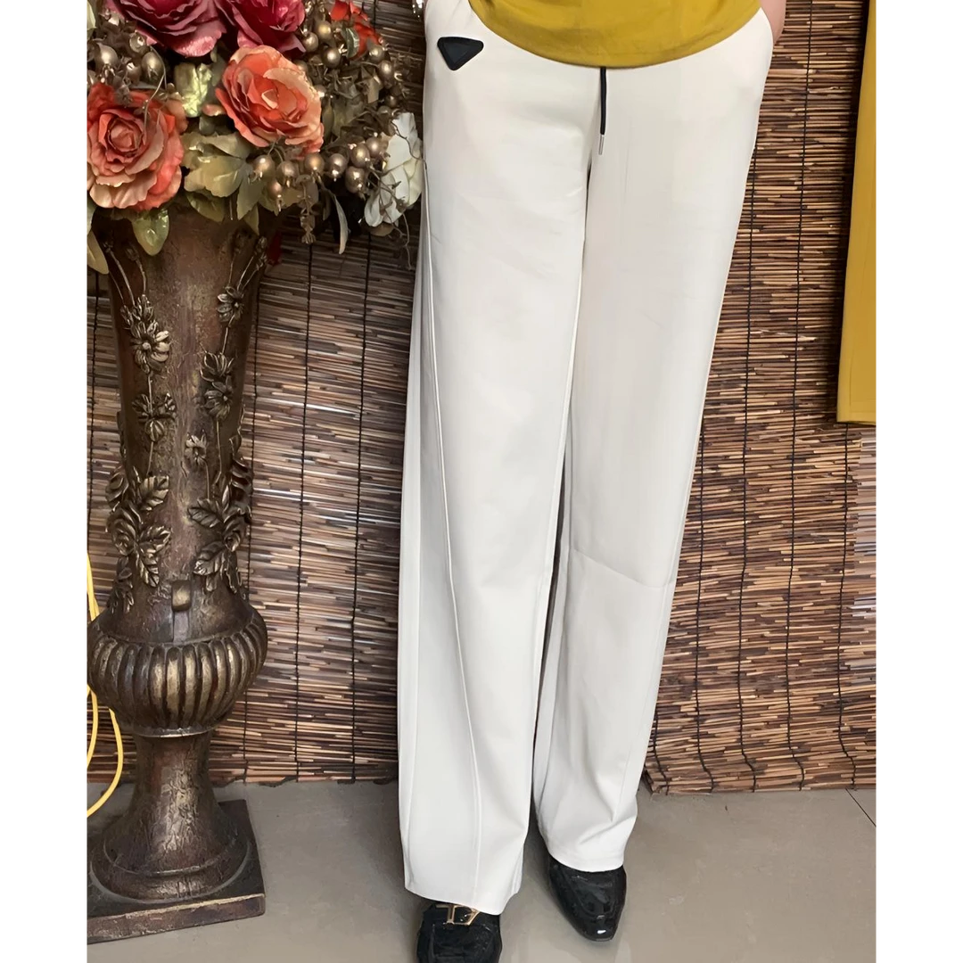 新爆款春季时尚洋气显瘦百搭宽松休闲户外女士直筒裤