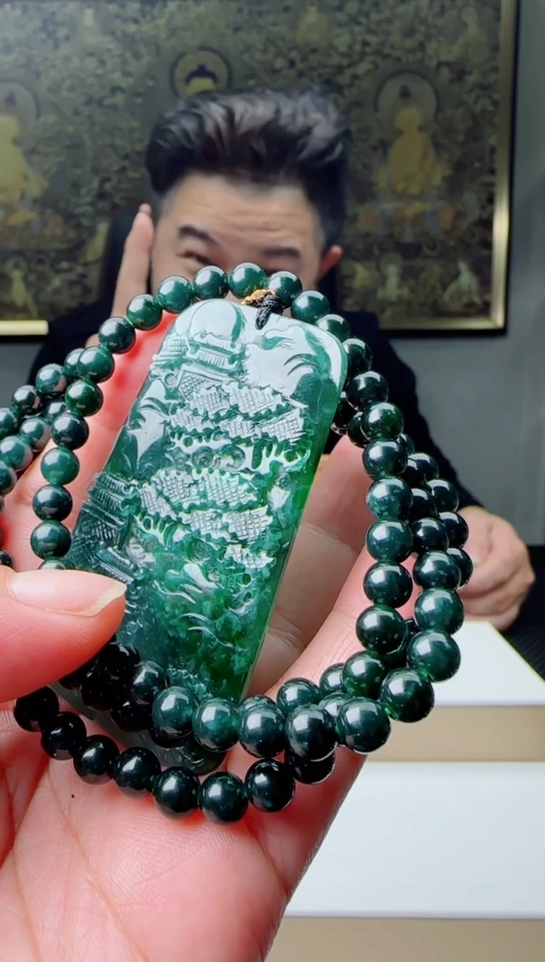 【闪购商品】翡翠颈饰未镶嵌多样性随机发其一