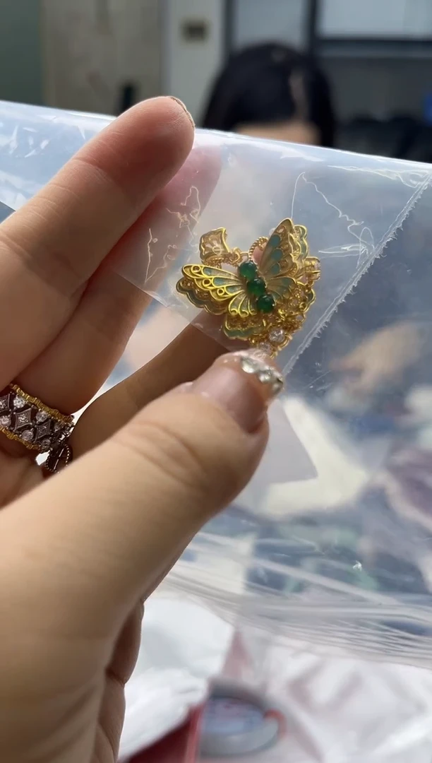 【闪购商品】翡翠颈饰银S925镶嵌0431482779