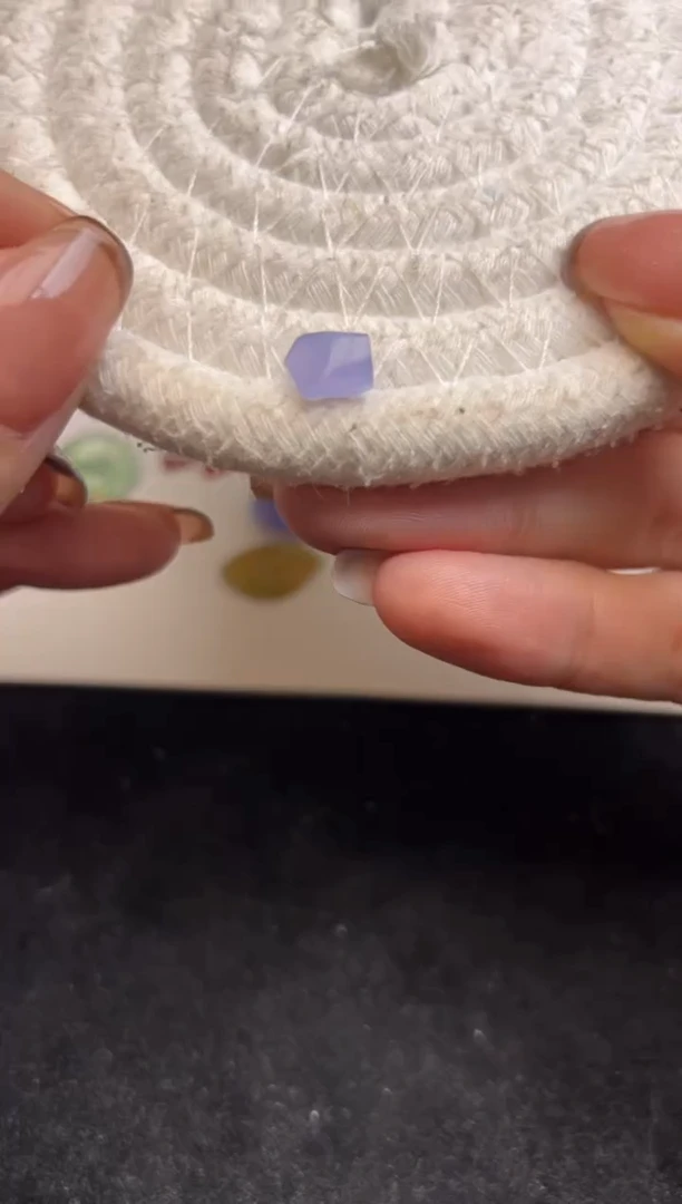 未镶嵌定制翡翠我****买紫切割8500+850-xmy073