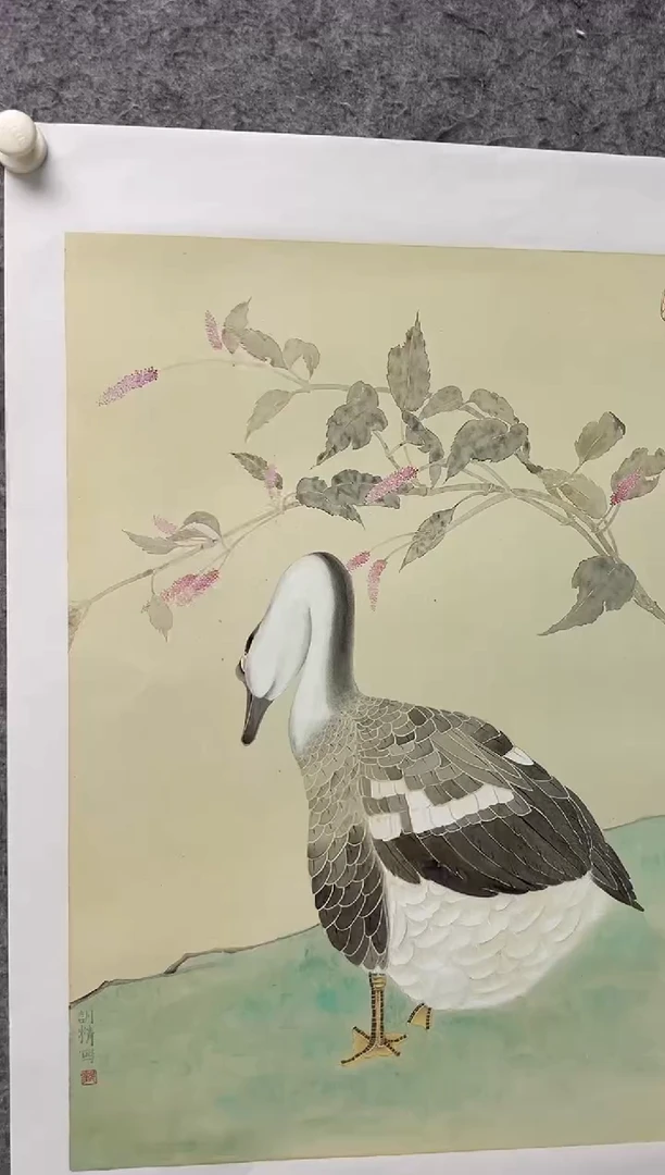 国画邹训精-2.5平尺-国画作品-GGyz