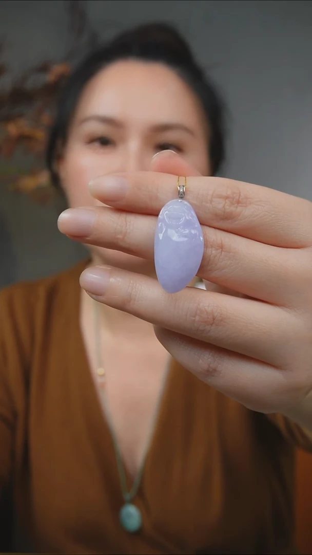 吊坠(不含链)未镶嵌翡翠天然缅甸翡翠吊坠