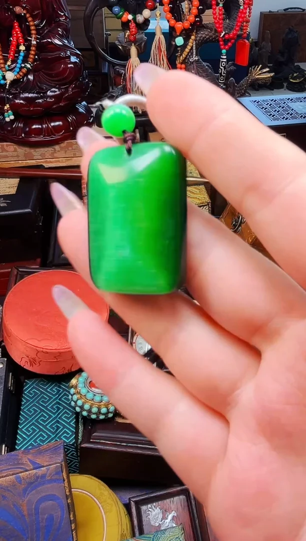 和田玉未镶嵌颈饰安哥精品精选链接a43