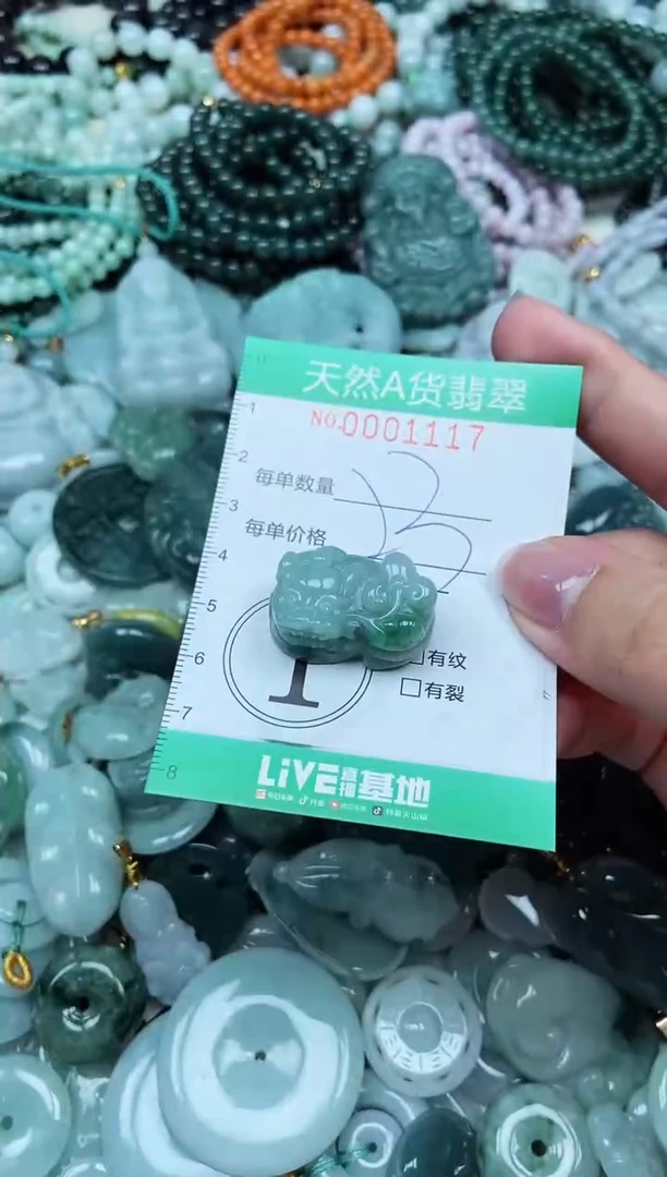 颈饰未镶嵌翡翠天然A货 支持复检