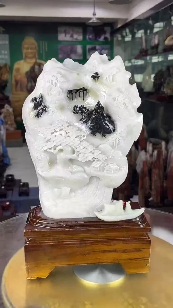 河南南阳天然独山玉摆件