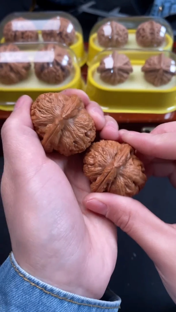 把件文玩核桃元宝40尺R363