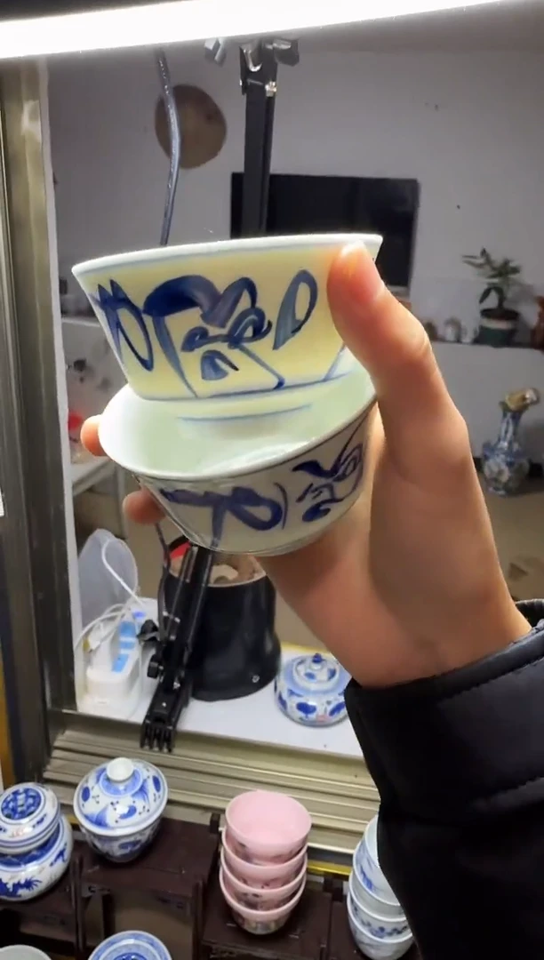 景德镇手绘陶瓷厂瓷，全部清仓