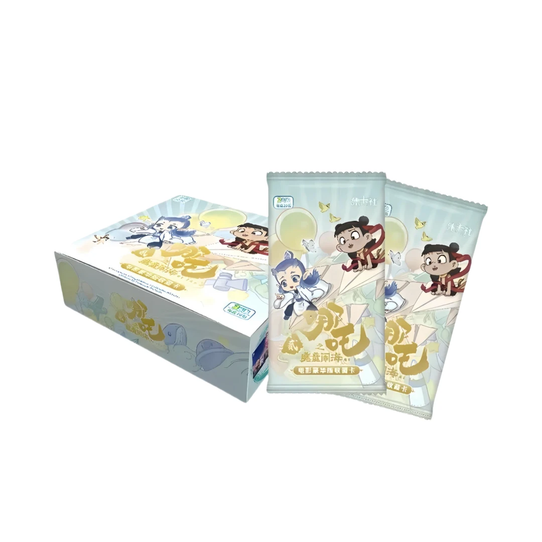 【拆盒/拆包】集卡社 哪吒2之魔童闹海 电影豪华版 二次元卡牌收藏