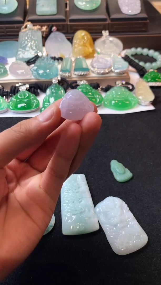 未镶嵌定制翡翠?**?4063毛货不退不换