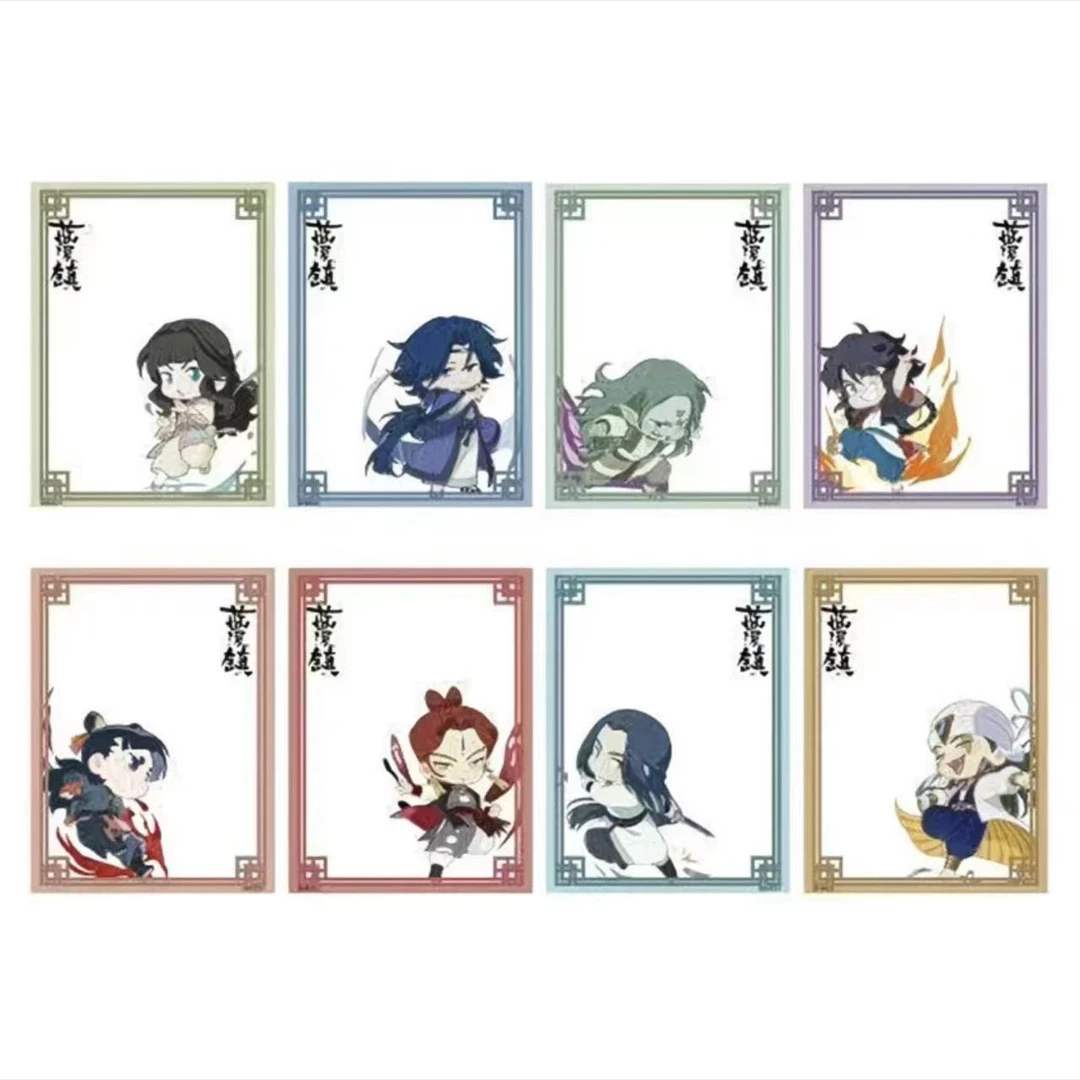 【罗小黑战纪2】蓝溪镇蓝溪仙灵录Q版透卡盲盒清凝老君吧唧周边