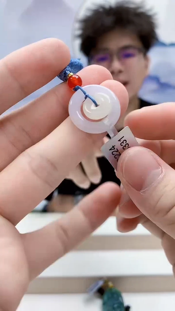 颈饰未镶嵌翡翠4688bb-jj挂件4