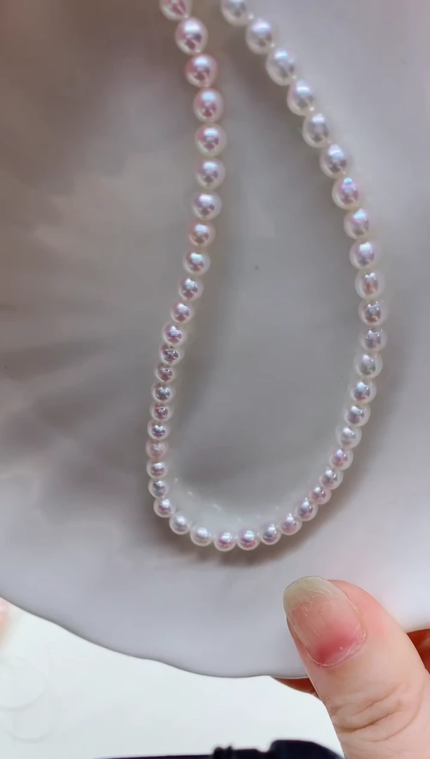 淡水珍珠未镶嵌颈饰淡水珍珠项链多样性发其一