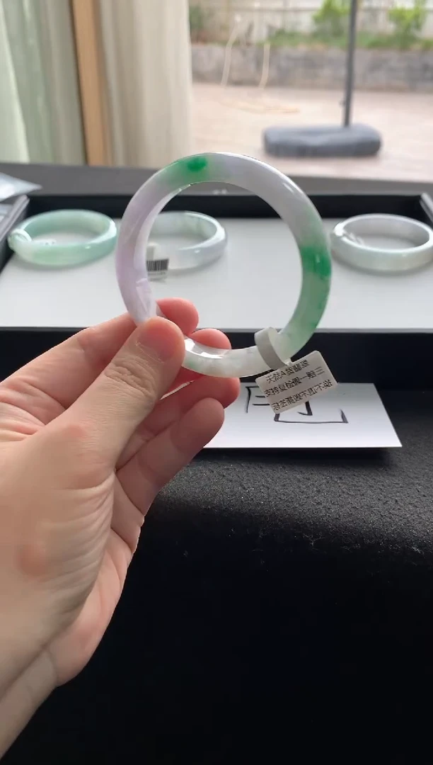 未镶嵌手镯翡翠57正圈Y2295买断