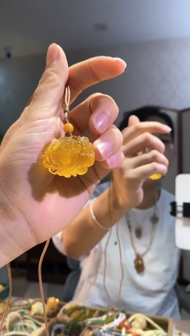 裸石琥珀未镶嵌天然琥珀蜜蜡首饰