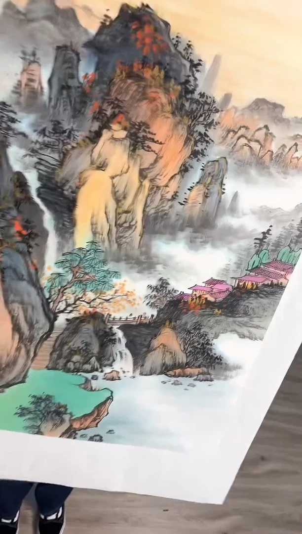 国画14赵隆轩艺术馆李庆兴老师作品