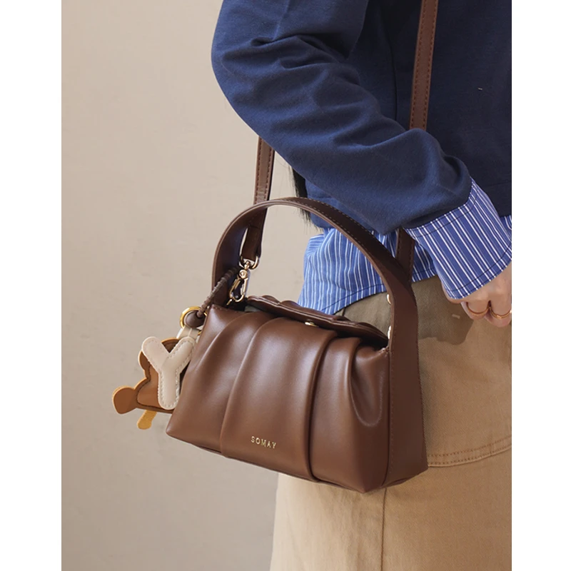 【奥莱撤柜】云朵包包女式2025新款秋冬百搭单肩斜挎包小众高级感