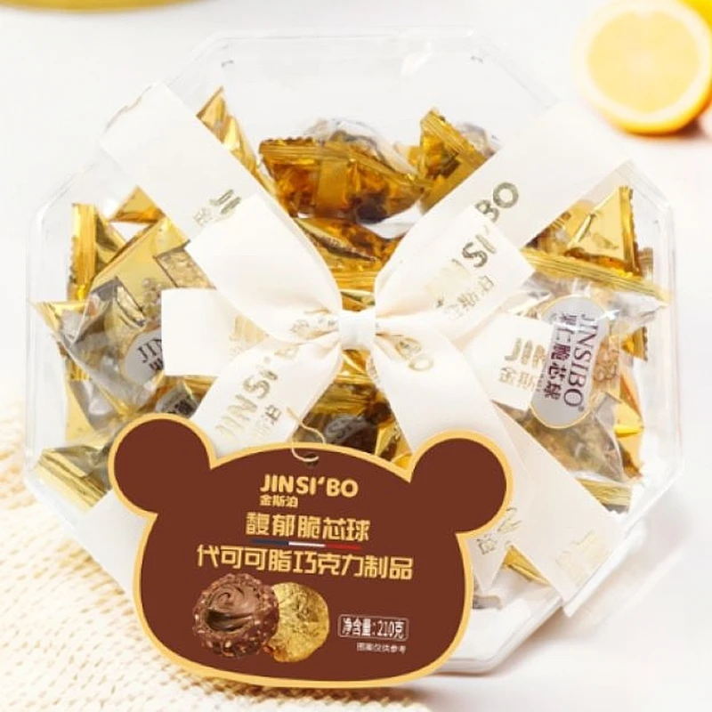 【到期2025-10-01】金斯泊馥郁脆芯球210g 八角高盒*3盒