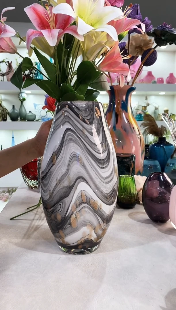 慕忆家手作琉璃花瓶