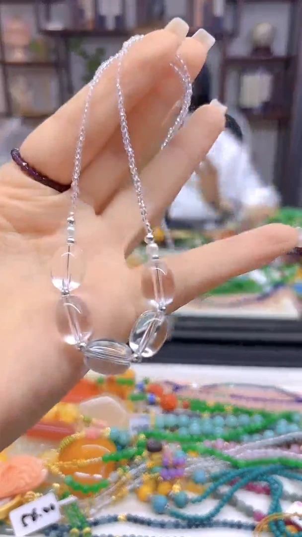 未镶嵌颈饰水晶DIY款X654