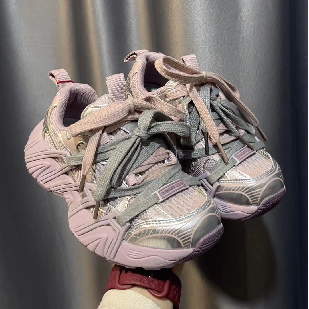 3565~男女童老爹鞋透气运动鞋时尚童鞋（完美主义者慎拍）