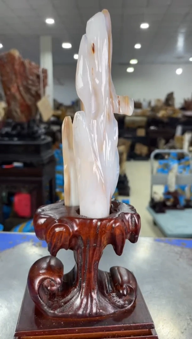 硅化玉摆件未镶嵌37