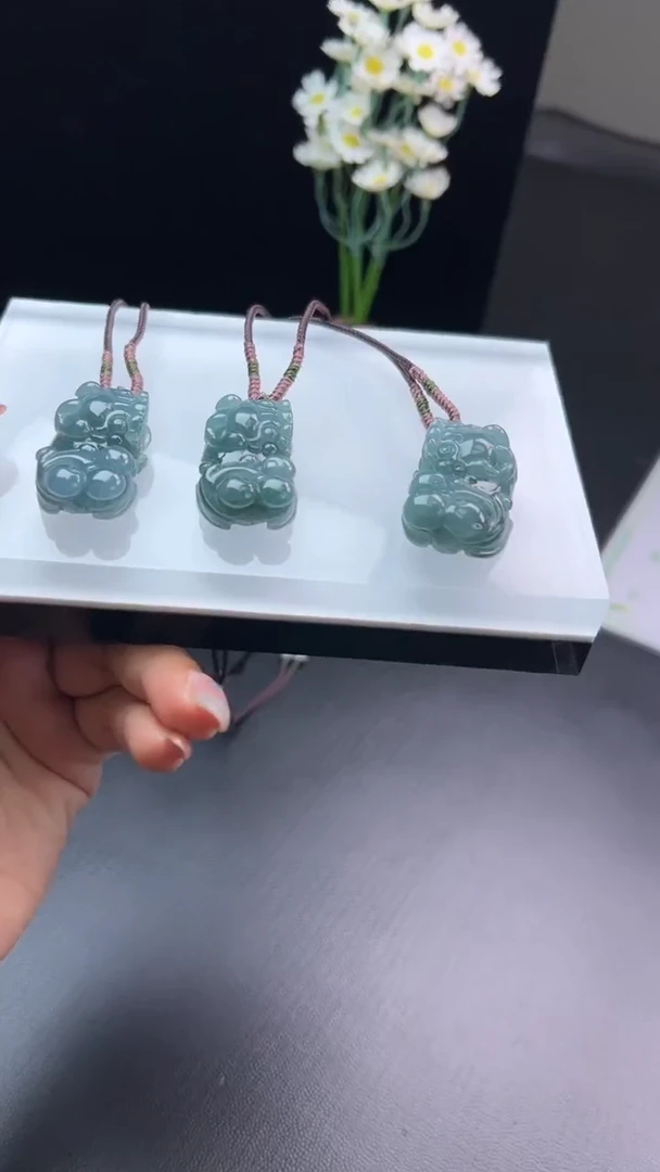 未镶嵌挂件翡翠012/G998T0919063多样性发一