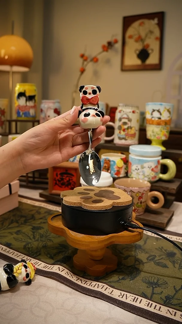 杯子【不带盒子】高温釉下彩