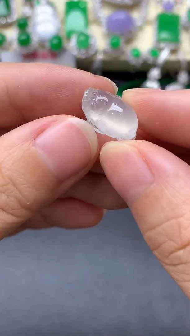 颈饰未镶嵌翡翠178-中国好珍宝