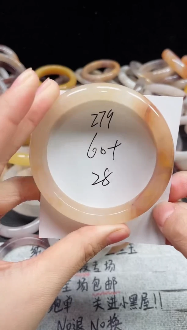 未镶嵌手镯石英质玉279