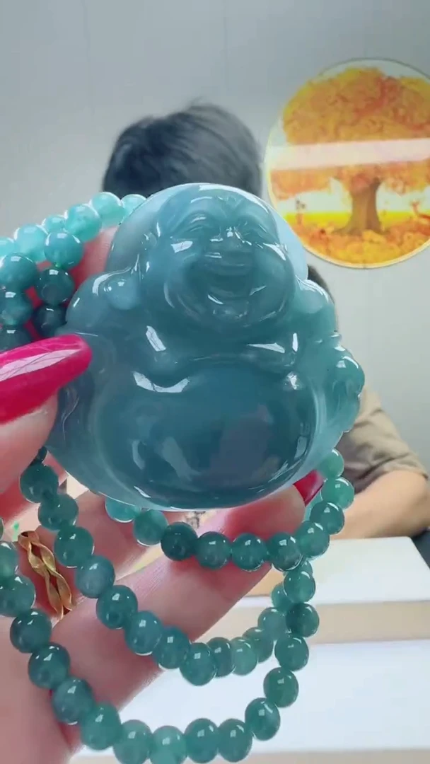 颈饰未镶嵌翡翠天然A货翡翠  多样性随机发其一