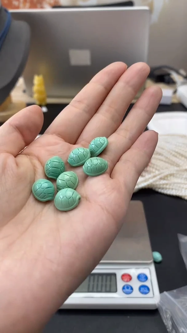 未镶嵌绿松石珠宝奇石2129多样性发其一默认有瑕