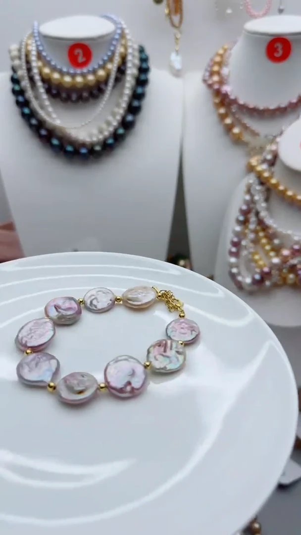 淡水珍珠未镶嵌颈饰1