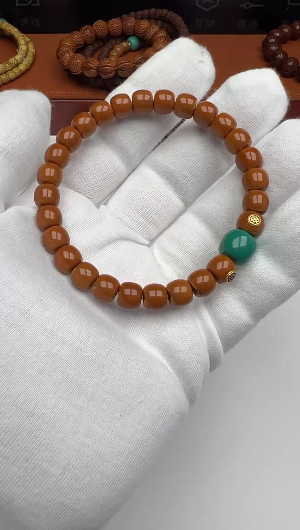 手串凤眼菩提核尖