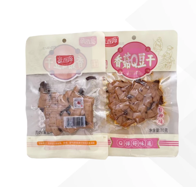 麻辣五香香菇Q豆干追剧休闲解馋开袋即食小零食